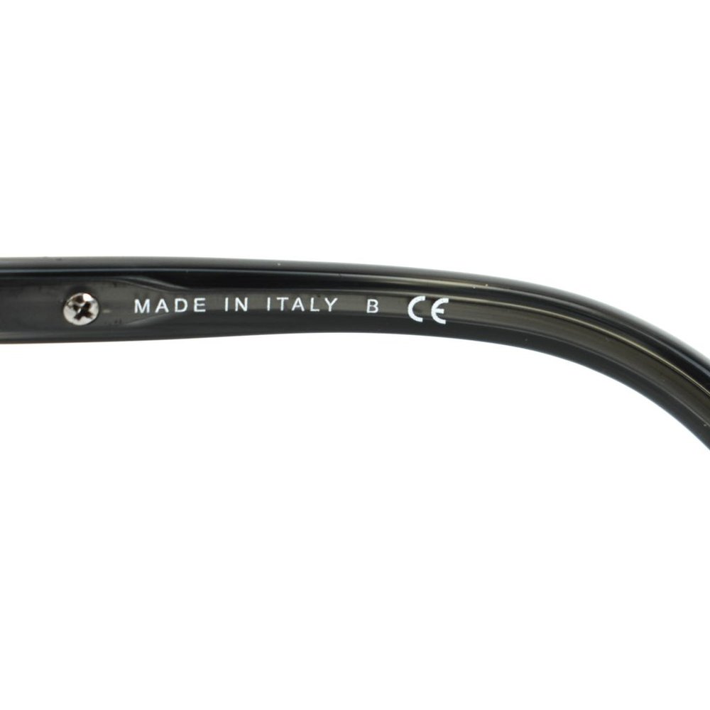 CHANEL: Gray "Horn" & "Chain" Logo Sunglasses (lc) - Picture 9 of 11
